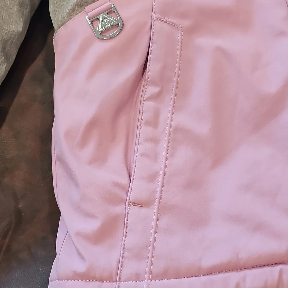 Gerry Youth Girls Systems Jacket - GRAY PINK Sz M 10/12